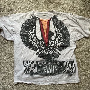 Elvis king of rock n roll vintage t shirt